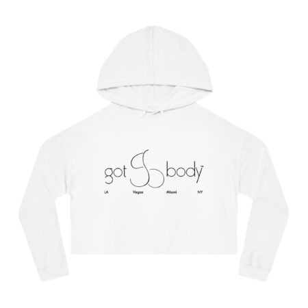 GOTBODY™ CITIES EDITION BLVK II by 360ism Women’s Cropped Hooded Sweatshirt