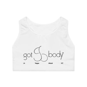 GOTBODY™ CITIES EDITION II by 360ism - Fully Lined, Padded Sports Bra (AOP)