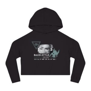 Baudi Style - Women’s Cropped Hooded Sweatshirt