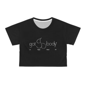 GOTBODY™ CITIES EDITION II BLVK Edition by 360ism (AOP)Crop Tee (AOP)