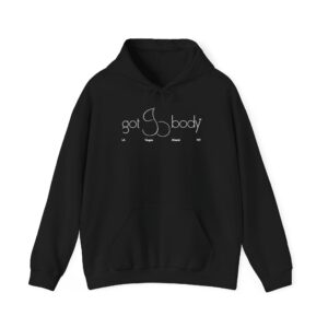 GOTBODY™ CITIES BLVK II by 360ism Unisex Heavy Blend™ Hooded Sweatshirt