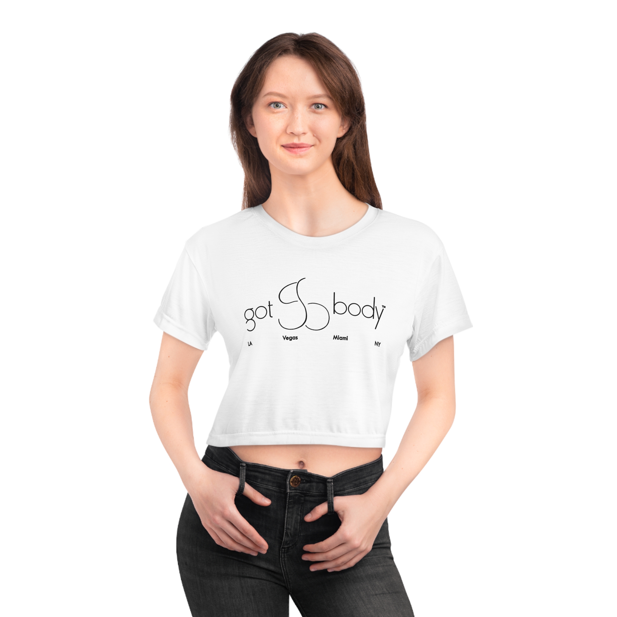 GOTBODY™ CITIES EDITION II by 360ism (AOP)Crop Tee (AOP) - Image 3