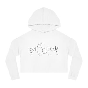 GOTBODY™ CITIES EDITION BLVK II by 360ism Women’s Cropped Hooded Sweatshirt