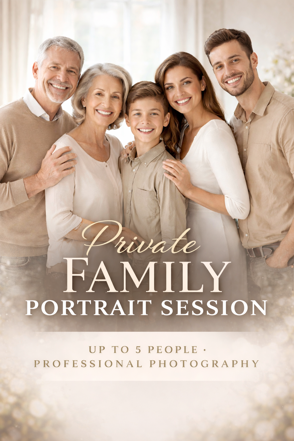 Family Portrait Session – Martha Family Group Shoot