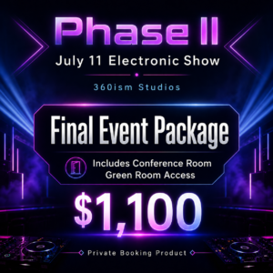 Phase II July 11 Electronic Show – Final Event Package