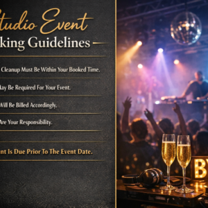 360ism Studios Event Booking – Teliyah– April 18, 2026