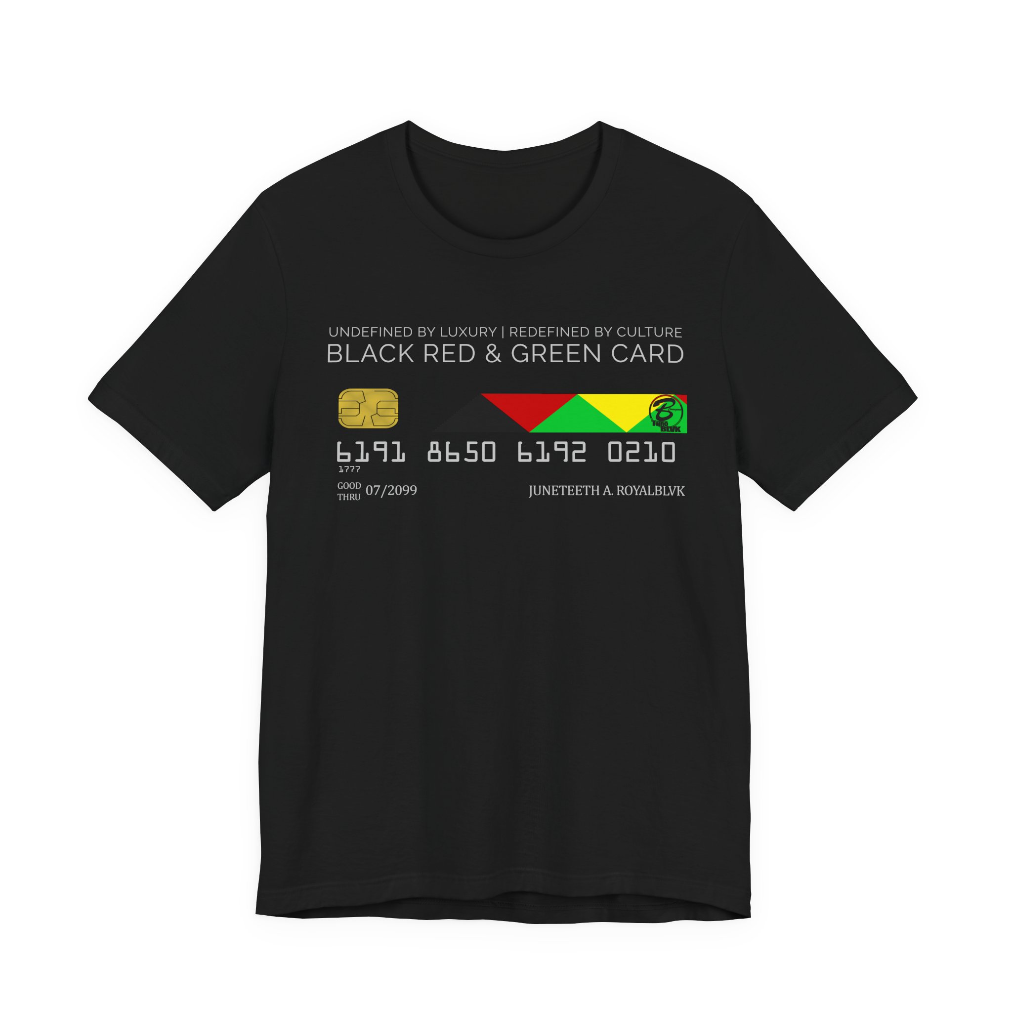 THROBLVK - Juneteenth Royal BLVK Tee