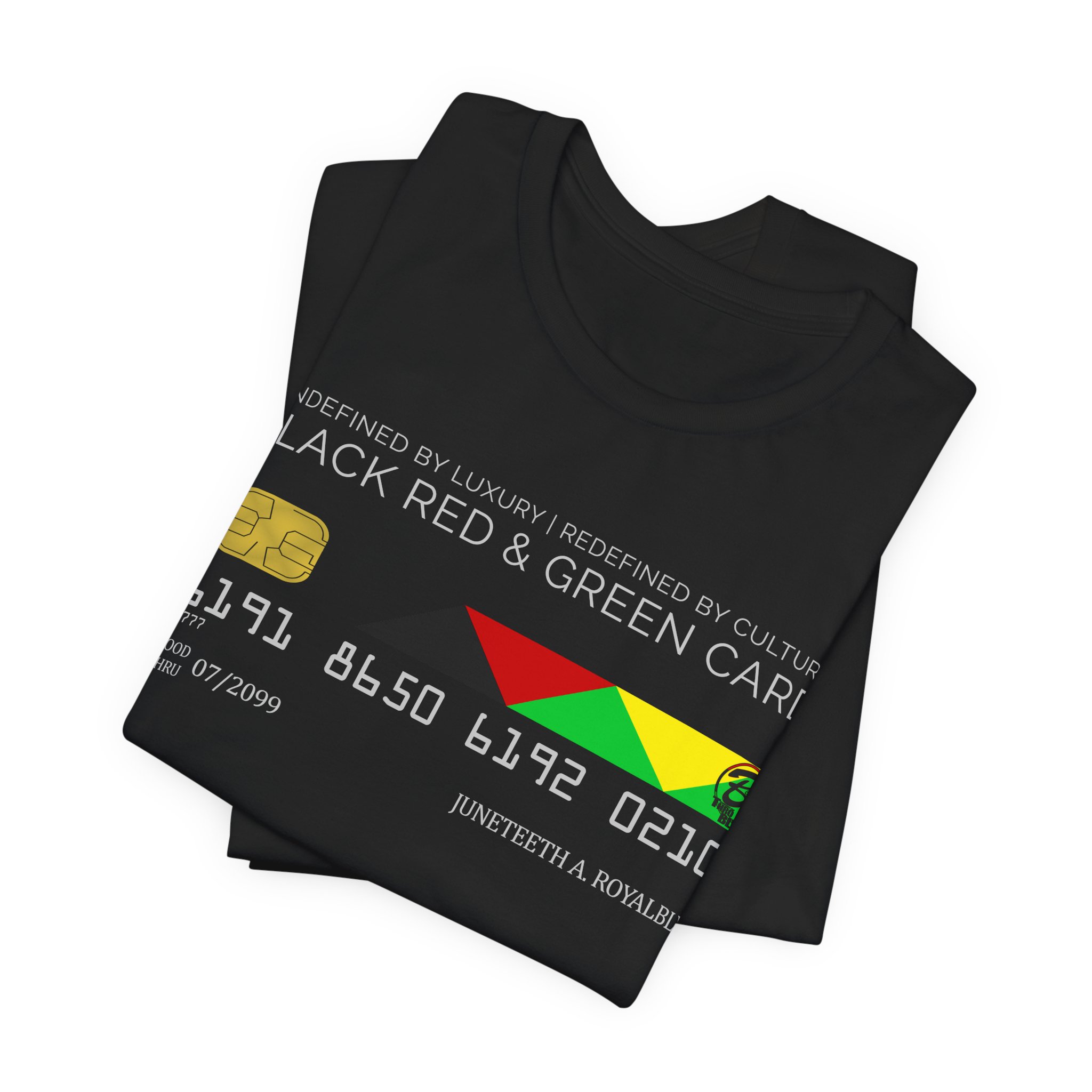 THROBLVK - Juneteenth Royal BLVK Tee - Image 3